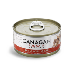 Canagan Grain Free For Cat Tuna with Crab  無穀物吞拿魚伴蟹肉配方 75g